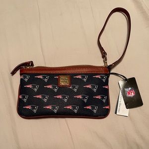Dooney and Bourke Patriots Wristlet